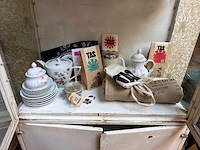 Partij vintage servies, glaswerk - afbeelding 8 van  12