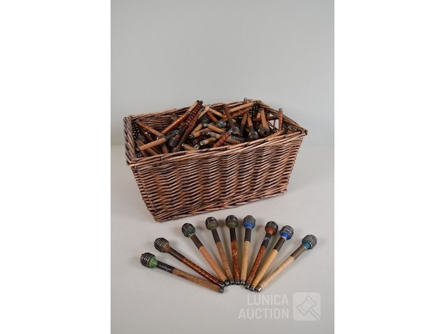 Partij vintage spoelen - afbeelding 1 van  4