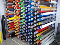 Partij vinyl- en of snijfolie o.a. orafol - afbeelding 1 van  8