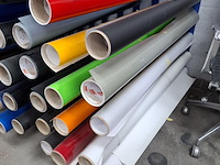 Partij vinyl- en of snijfolie o.a. orafol - afbeelding 2 van  8