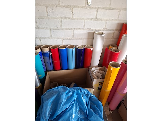 Partij vinyl- en of snijfolie - afbeelding 3 van  12