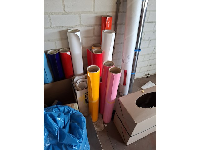 Partij vinyl- en of snijfolie - afbeelding 4 van  12