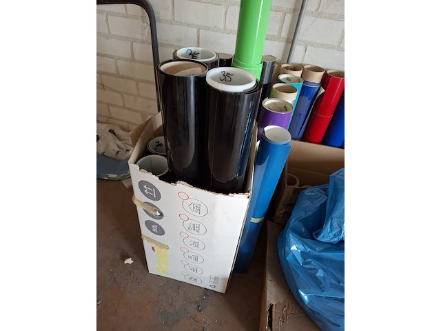 Partij vinyl- en of snijfolie - afbeelding 12 van  12