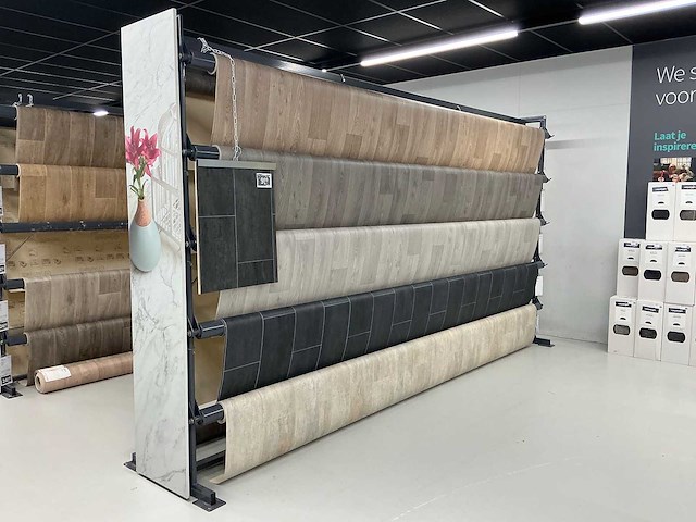 Partij vinylvloer rollen - afbeelding 1 van  7