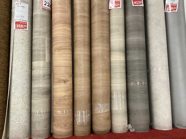 Partij vinylvloer rollen - afbeelding 2 van  4