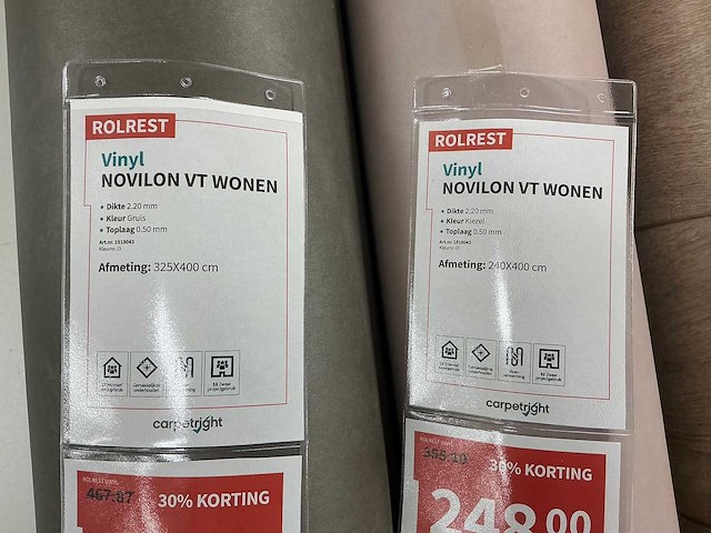 Partij vinylvloer rollen - afbeelding 4 van  4