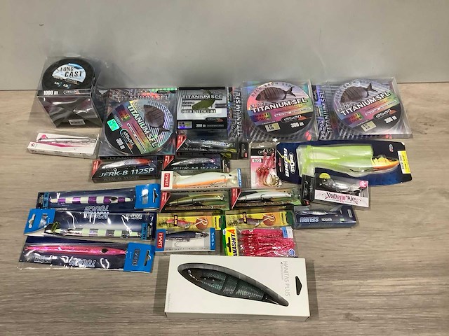 Partij vis accessoires (26x) - afbeelding 1 van  8