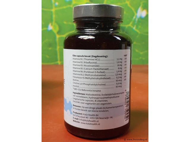 Partij vitamines, diverse soorten en merken o.a. proviform resveratrol & kala b-complex - afbeelding 14 van  14