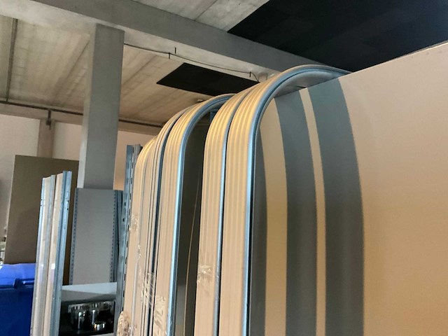 Partij vitrages met rails - afbeelding 8 van  9