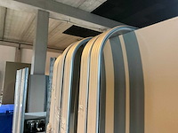 Partij vitrages met rails - afbeelding 8 van  9