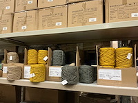 Partij vivant flaxcord +- 3,5mm spool 1kg 100% jute (50x) - afbeelding 1 van  8