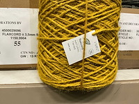 Partij vivant flaxcord +- 3,5mm spool 1kg 100% jute (50x) - afbeelding 5 van  8