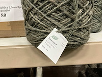 Partij vivant flaxcord +- 3,5mm spool 1kg 100% jute (50x) - afbeelding 7 van  8