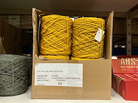 Partij vivant flaxcord +- 3,5mm spool 1kg 100% jute (50x) - afbeelding 8 van  8