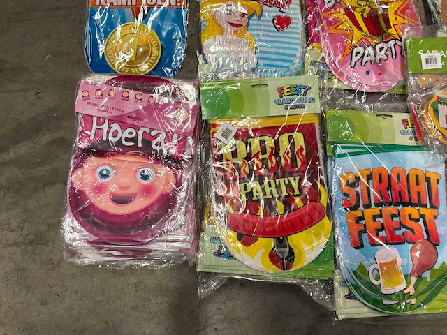 Partij vlaggen (100x) - afbeelding 5 van  7
