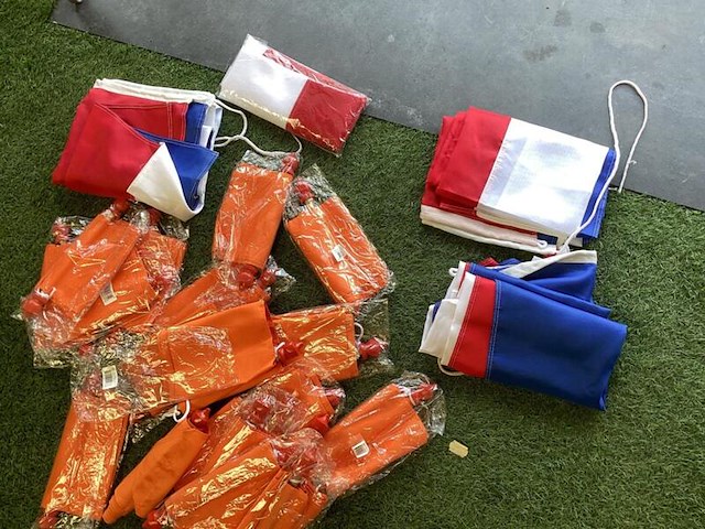 Partij vlaggen - afbeelding 2 van  4