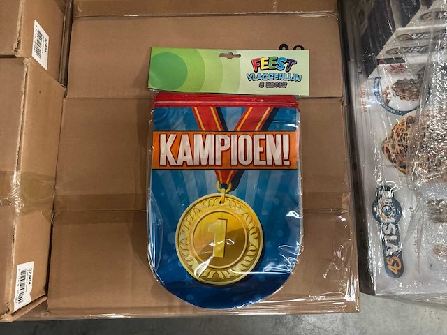 Partij vlaggenlijnen (120x) - afbeelding 1 van  1