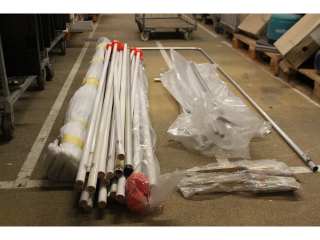 Partij vlaggenstokken c.a. 23 stuks - afbeelding 3 van  11
