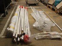 Partij vlaggenstokken c.a. 23 stuks - afbeelding 3 van  11