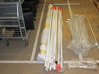Partij vlaggenstokken c.a. 23 stuks - afbeelding 4 van  11