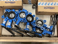 Partij vlinderkleppen, 6 stuks - afbeelding 1 van  2