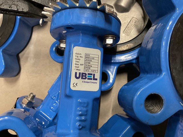 Partij vlinderkleppen, 6 stuks - afbeelding 2 van  2