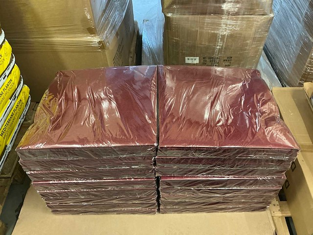 Partij vloeipapier 50x50cm (16x) - afbeelding 1 van  2