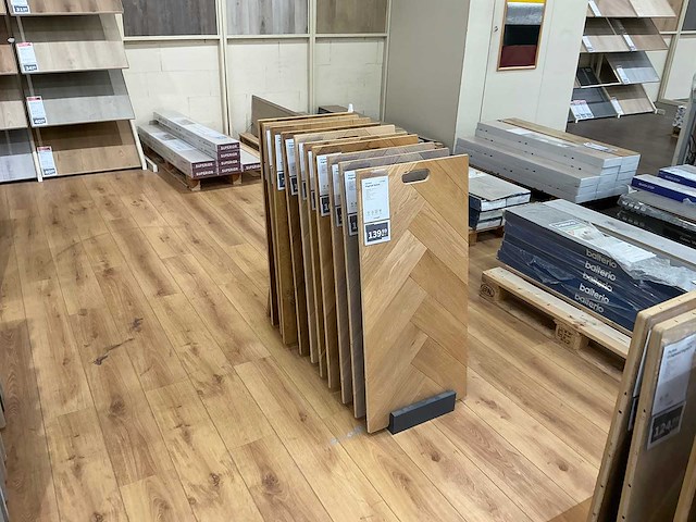 Partij vloer samples met houder - afbeelding 8 van  9