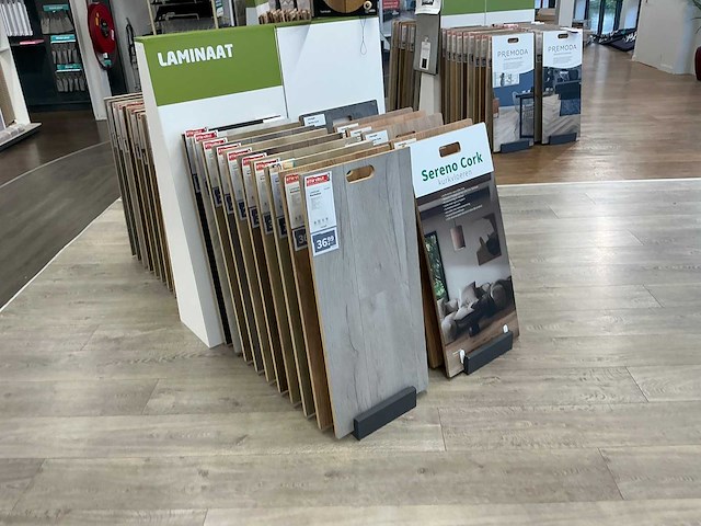Partij vloer samples met houder - afbeelding 11 van  12