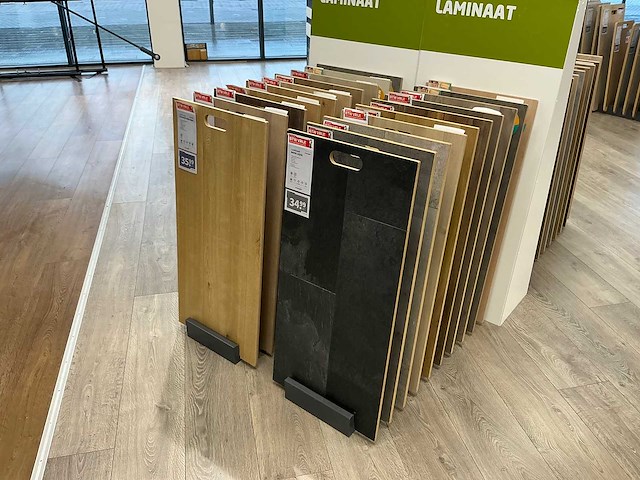 Partij vloer samples met houder - afbeelding 12 van  12