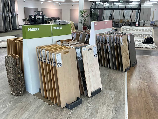 Partij vloer samples met houder - afbeelding 4 van  7