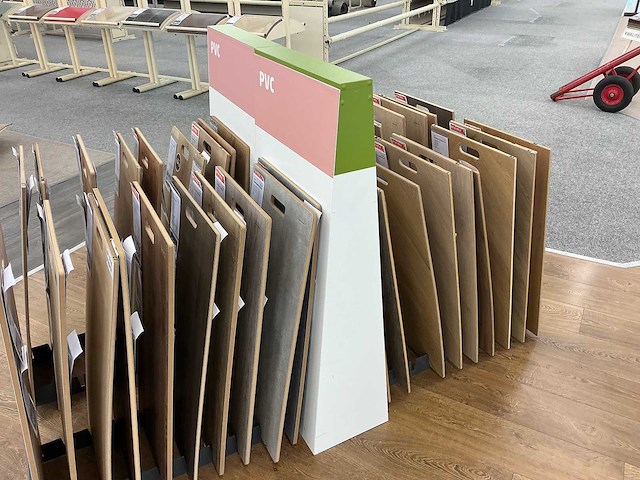 Partij vloer samples met houder - afbeelding 6 van  7