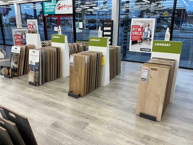 Partij vloer samples met houder - afbeelding 3 van  10