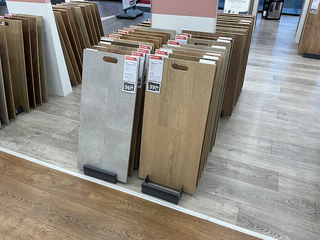 Partij vloer samples met houder - afbeelding 10 van  10