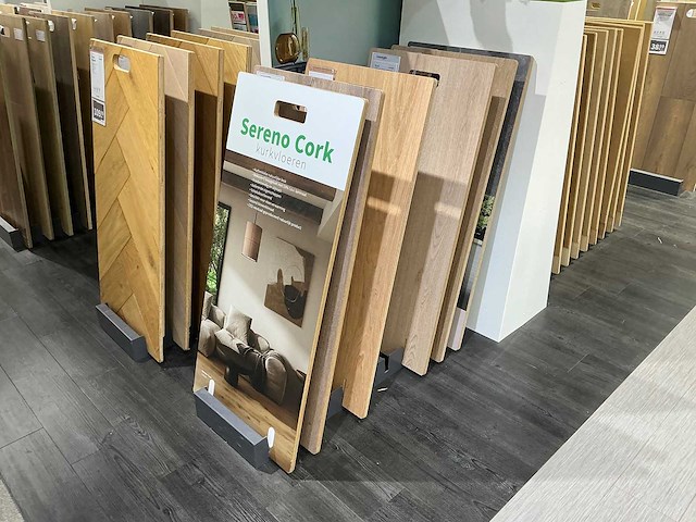 Partij vloer samples met houder - afbeelding 6 van  13