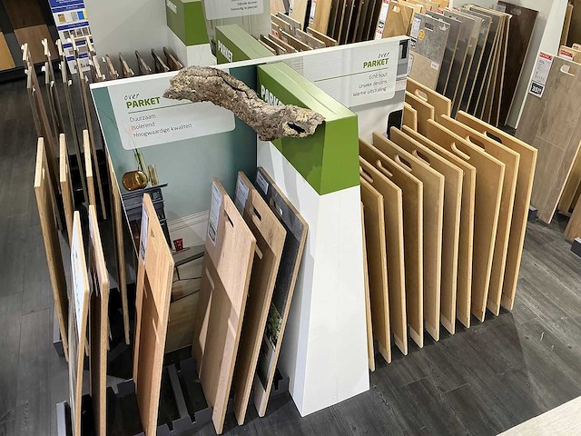 Partij vloer samples met houder - afbeelding 8 van  13