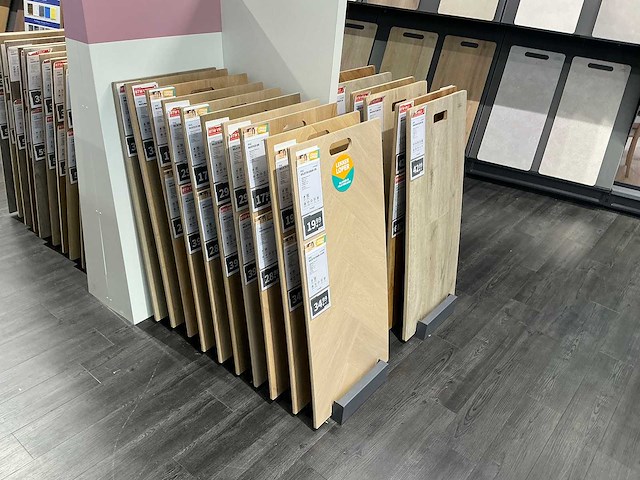 Partij vloer samples met houder - afbeelding 12 van  13