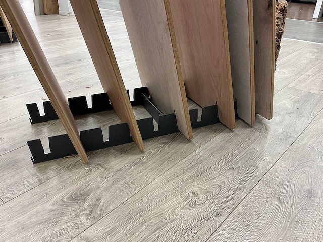 Partij vloer samples met houder - afbeelding 5 van  5