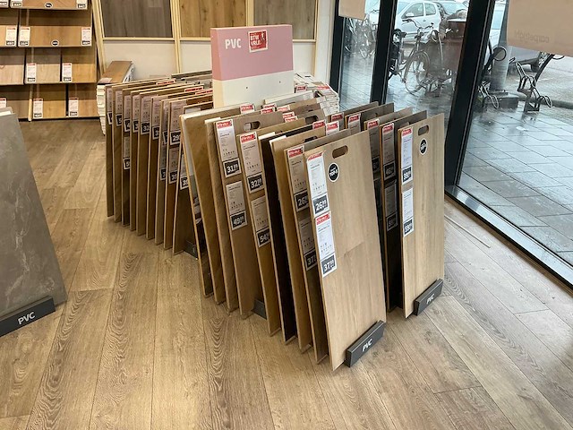 Partij vloer samples met houder - afbeelding 2 van  7