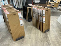 Partij vloer samples met houder - afbeelding 4 van  7