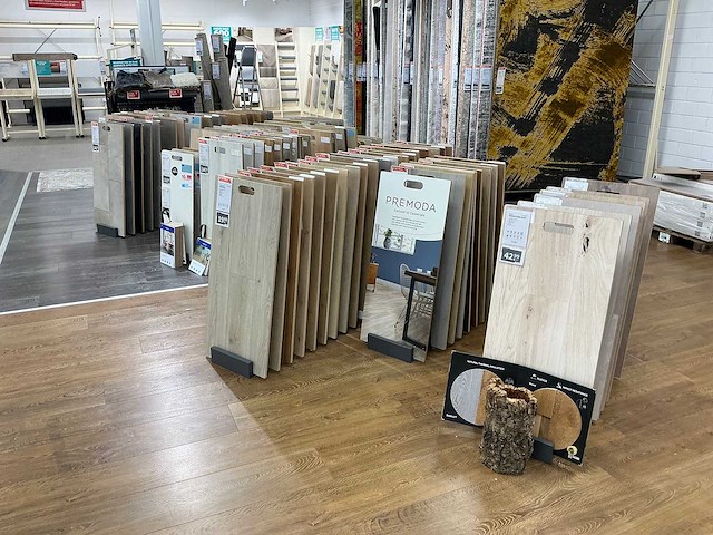 Partij vloer samples met houder - afbeelding 5 van  7