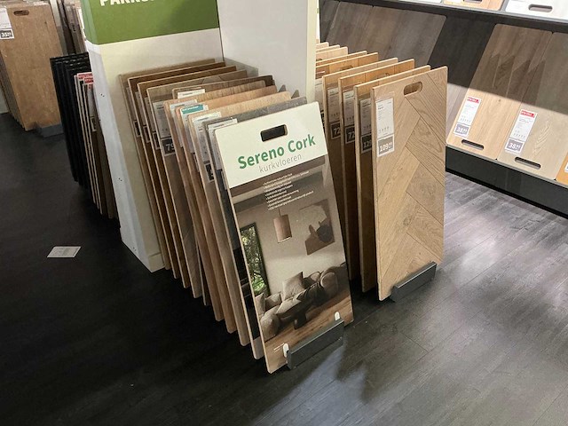 Partij vloer samples met houder - afbeelding 3 van  13