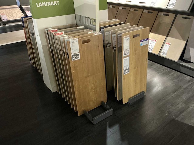 Partij vloer samples met houder - afbeelding 4 van  13