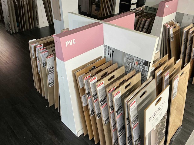 Partij vloer samples met houder - afbeelding 7 van  13