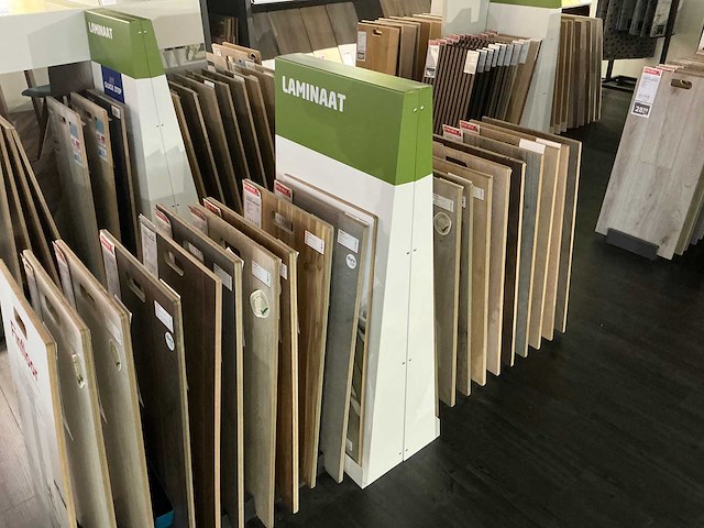 Partij vloer samples met houder - afbeelding 9 van  13
