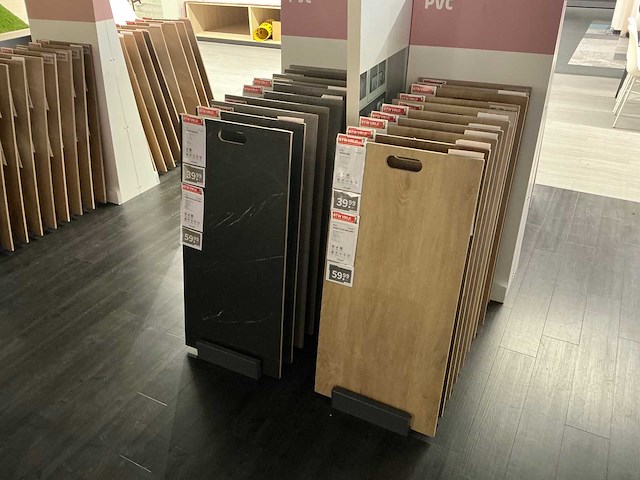 Partij vloer samples met houder - afbeelding 11 van  13