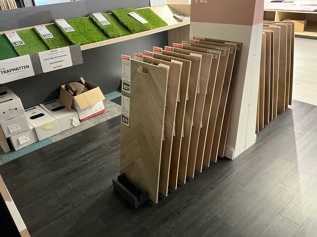 Partij vloer samples met houder - afbeelding 12 van  13