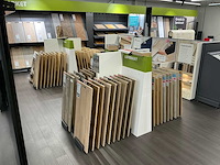 Partij vloer samples met houders pvc/laminaat/parket - afbeelding 4 van  10