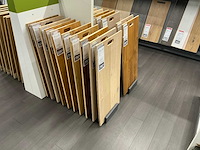 Partij vloer samples met houders pvc/laminaat/parket - afbeelding 7 van  10
