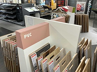 Partij vloer samples met houders pvc/laminaat/parket - afbeelding 2 van  11